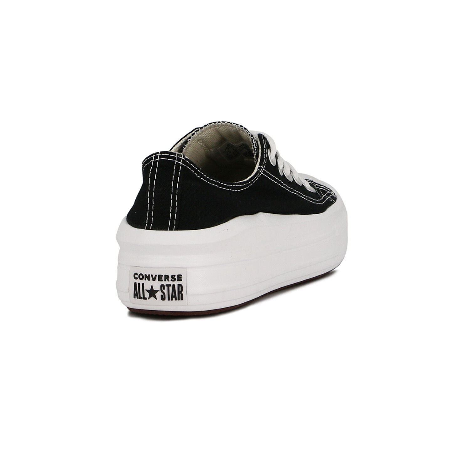 Converse Chuck Taylor All Star Move Ox Negro blanco Macri