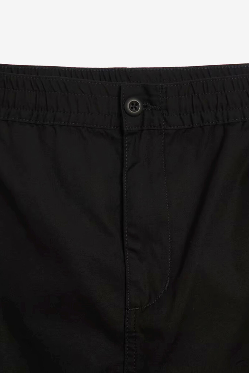 FALDA LARGA W' CARGO Negro