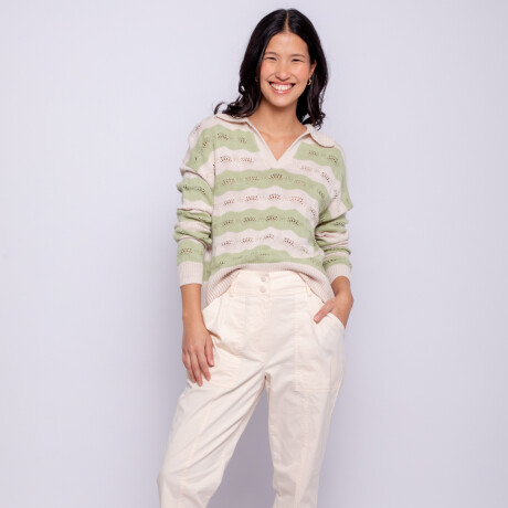 SWEATER GRIPPER Verde Monte