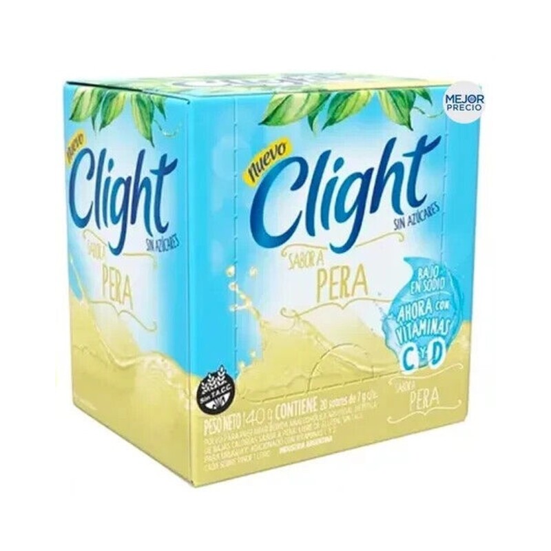 JUGO CLIGHT CAJA 20 SOBRES Jugo Clight Caja 20 Sobres