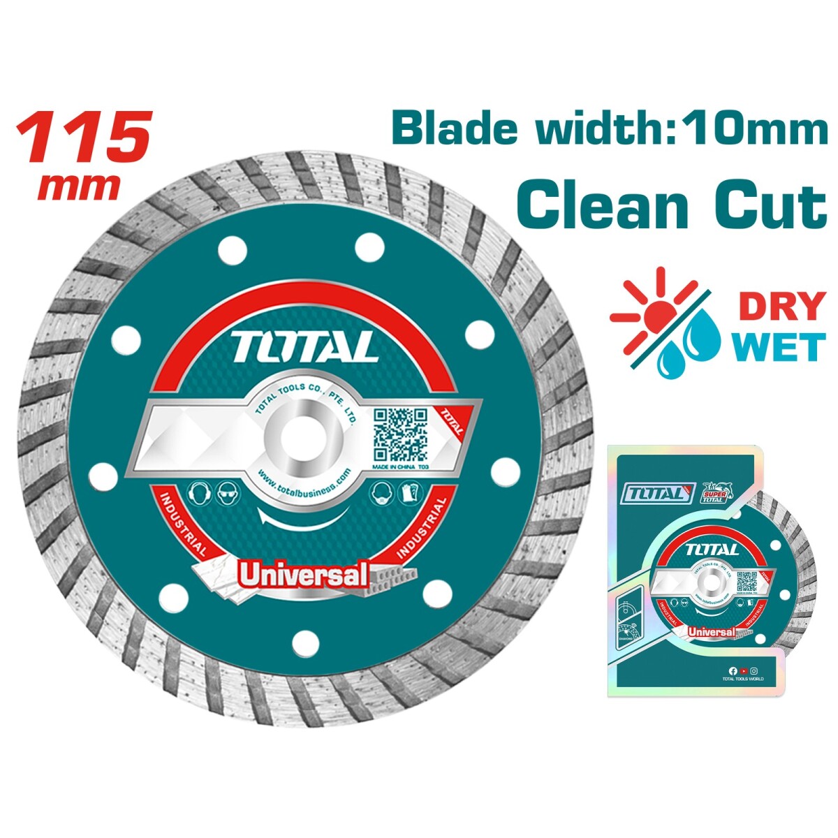 Discos de widia 4 1/2" turbo total TAC2131153 