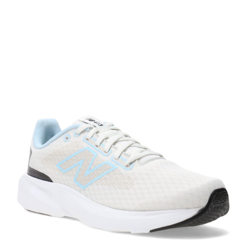 Championes de Mujer New Balance Running 413 Gris - Celeste
