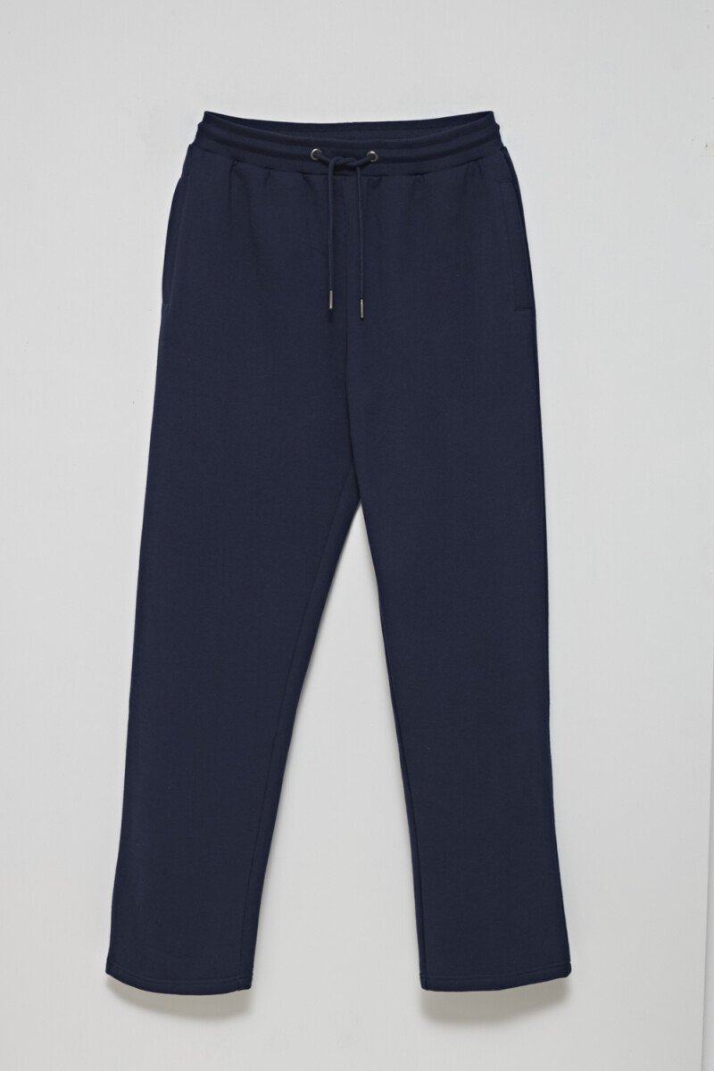 Pantalón deportivo recto Azul Marino