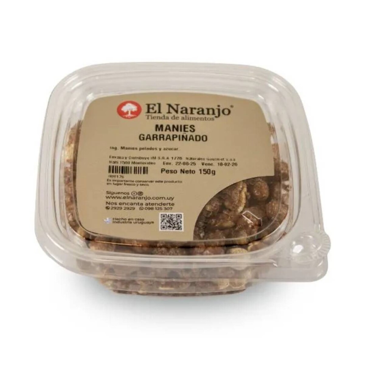 Manies Garrapiñadas El Naranjo - 150 Grs 