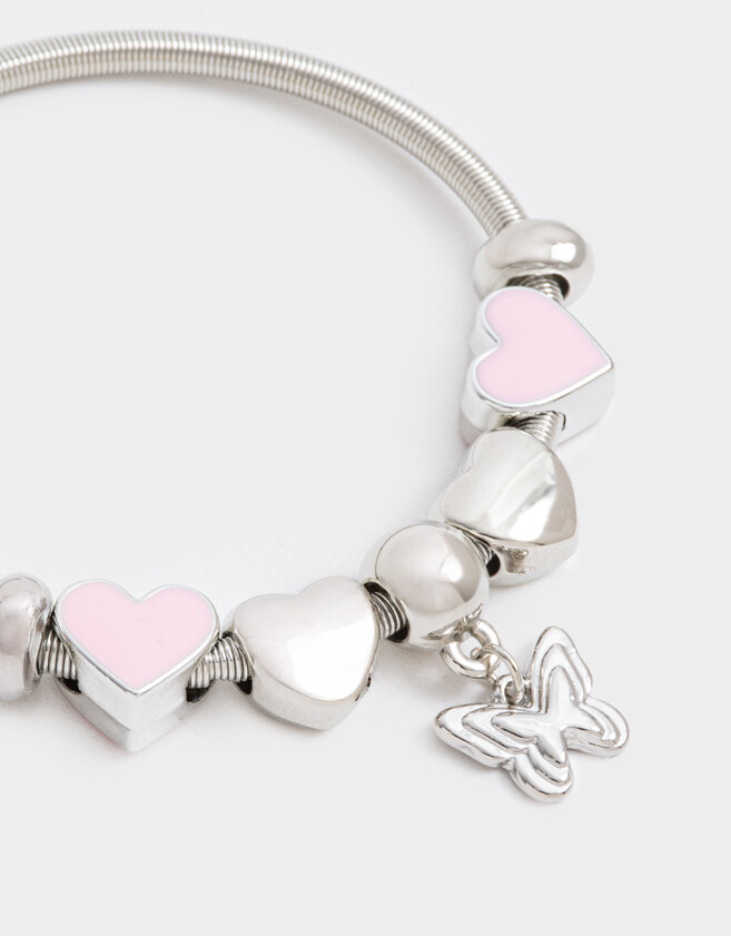 Pulseras Flexibles Multi dijes Pulsera Flexible Multi Dijes - Plateado