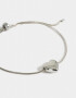 Pulseras Flexibles Con corazón Pulsera Flexible Con Corazón - Plateado