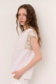 BLUSA LINO CROCHET BLANCO