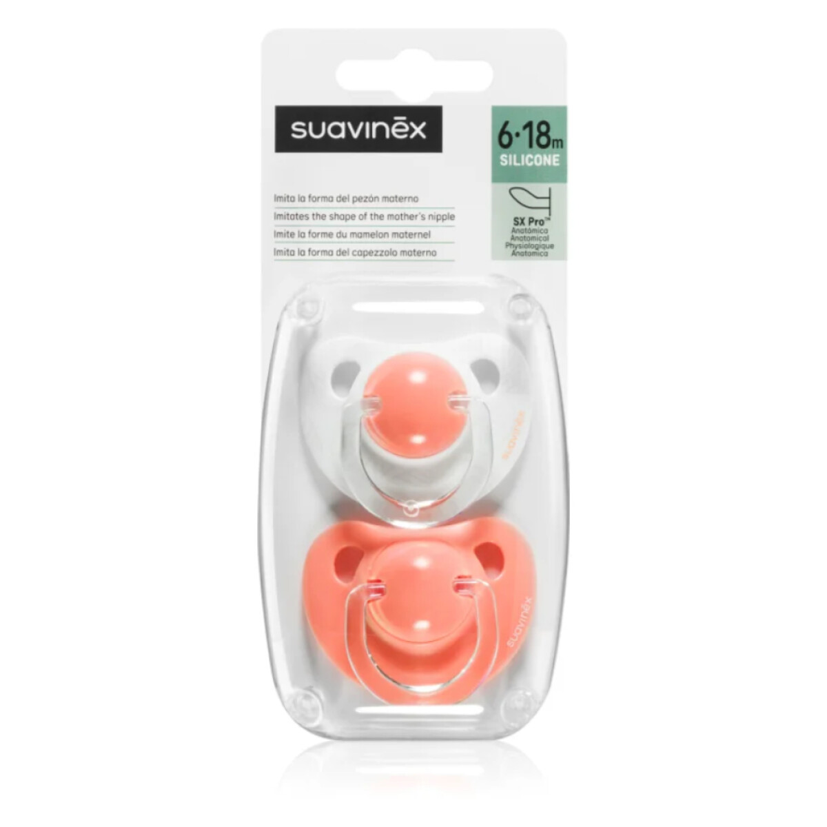 Svx Chup 6-18m X2 Anat Sx Pro-Park Rosa 