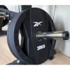 Disco Olímpico De Tpu Con Agarre Reebok 20Kg Negro