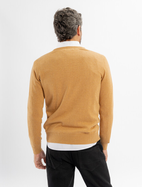 Buzo algodon Dublin tostado melange
