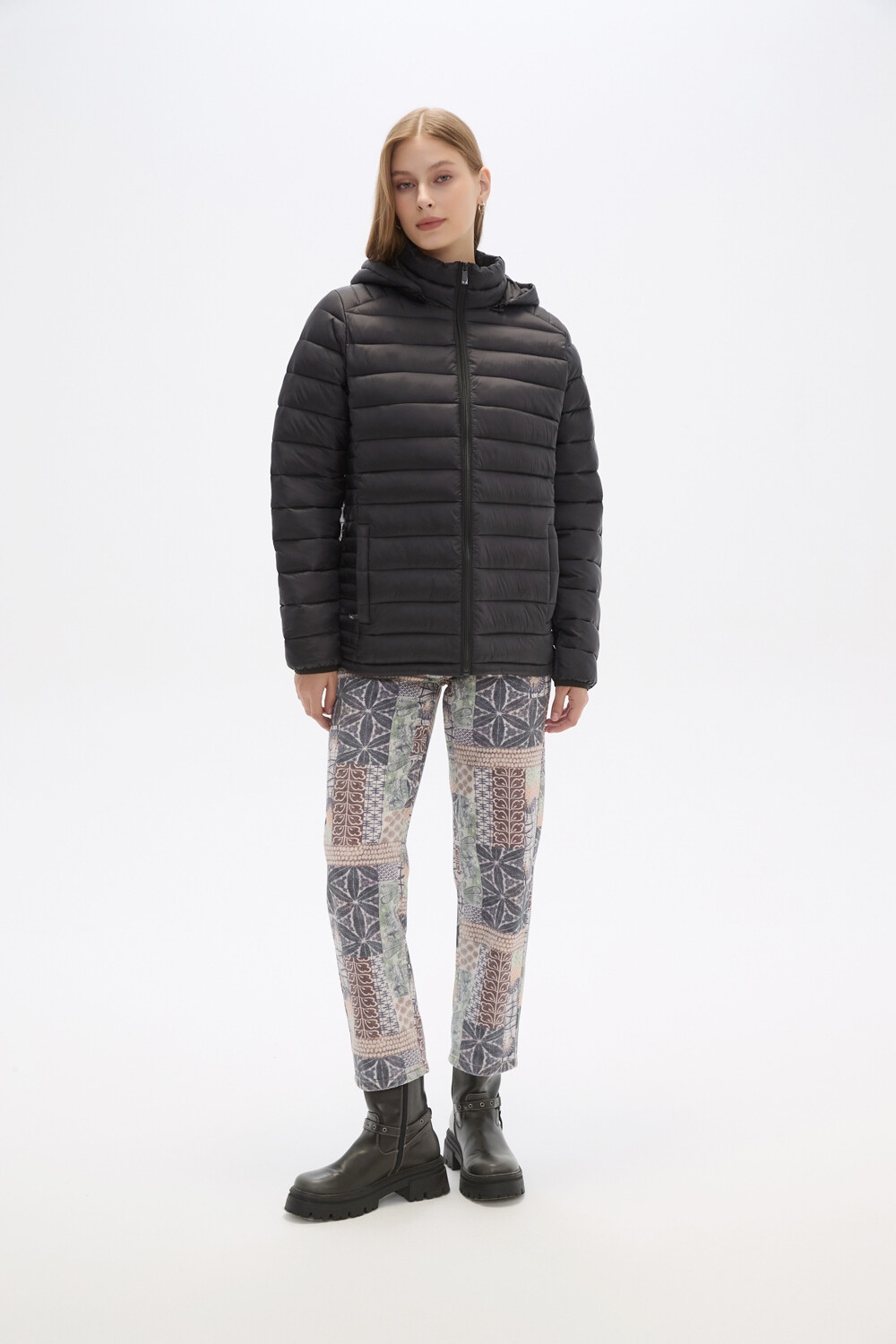 Campera Tennea Negro