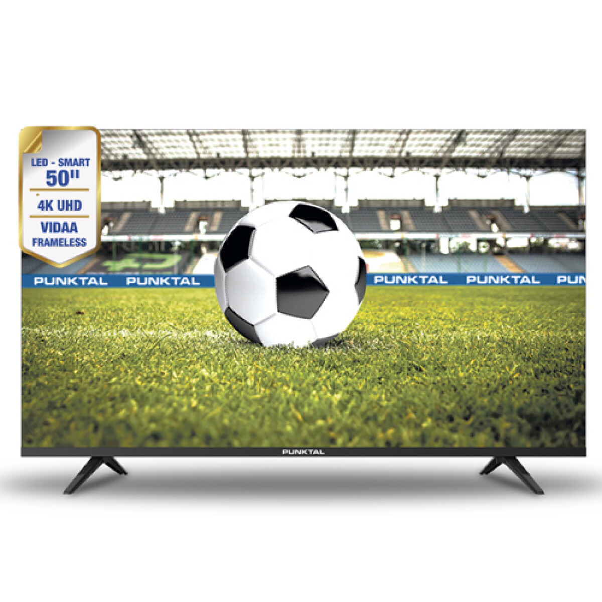 Televisor led smart tv 50" Punktal frameless Ultra HD 4K - PK-50 JJV 