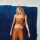 Top Util Strapless Camel