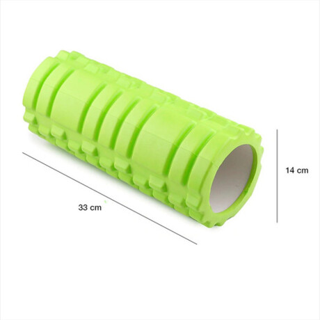 Rolo Rodillo 33 cm Para Pilates Yoga Varios Colores Verde