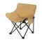Silla de lona plegable con bolsillo lateral Caqui