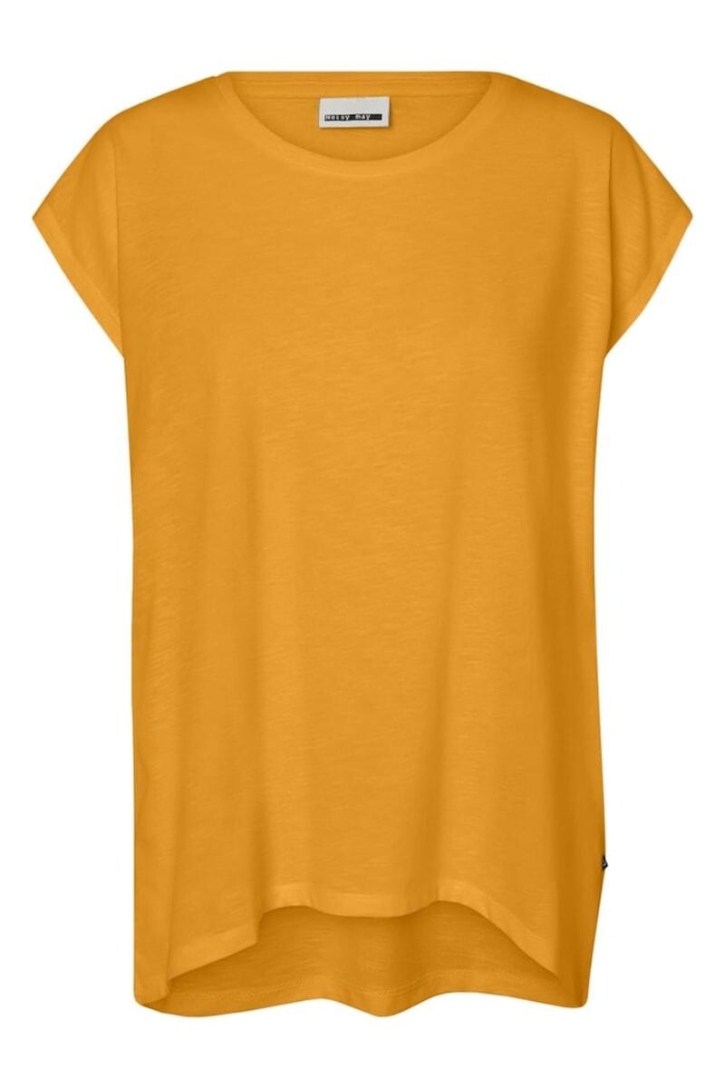 Camiseta Mathilde Básica Oversize - Radiant Yellow 