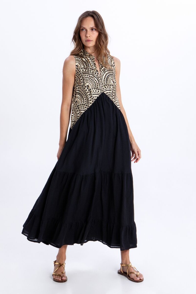 VESTIDO NEW TRIANGLE Negro