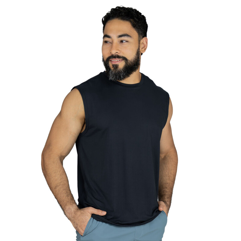 TANK MEN POLY/SPX EVERLAST E-DAY GN M6 BLACK