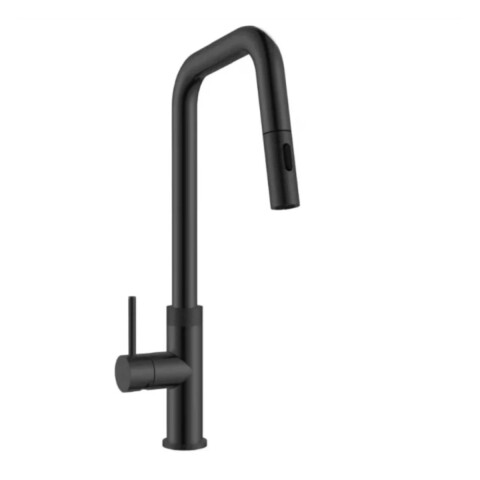 Grifería de Cocina Monocomando de mesada Virtus Extensible Negro Mate Grifería De Cocina Monocomando De Mesada Virtus Extensible Negro Mate