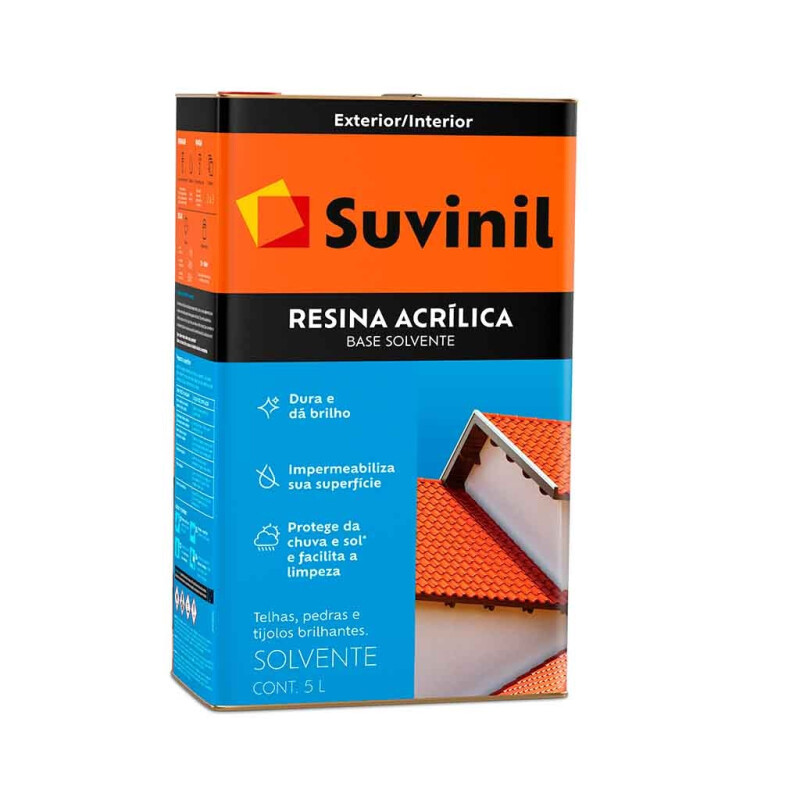 Resina acrílica base solvente incolora (int./Ext.) Resina acrílica base solvente incolora (int./Ext.)