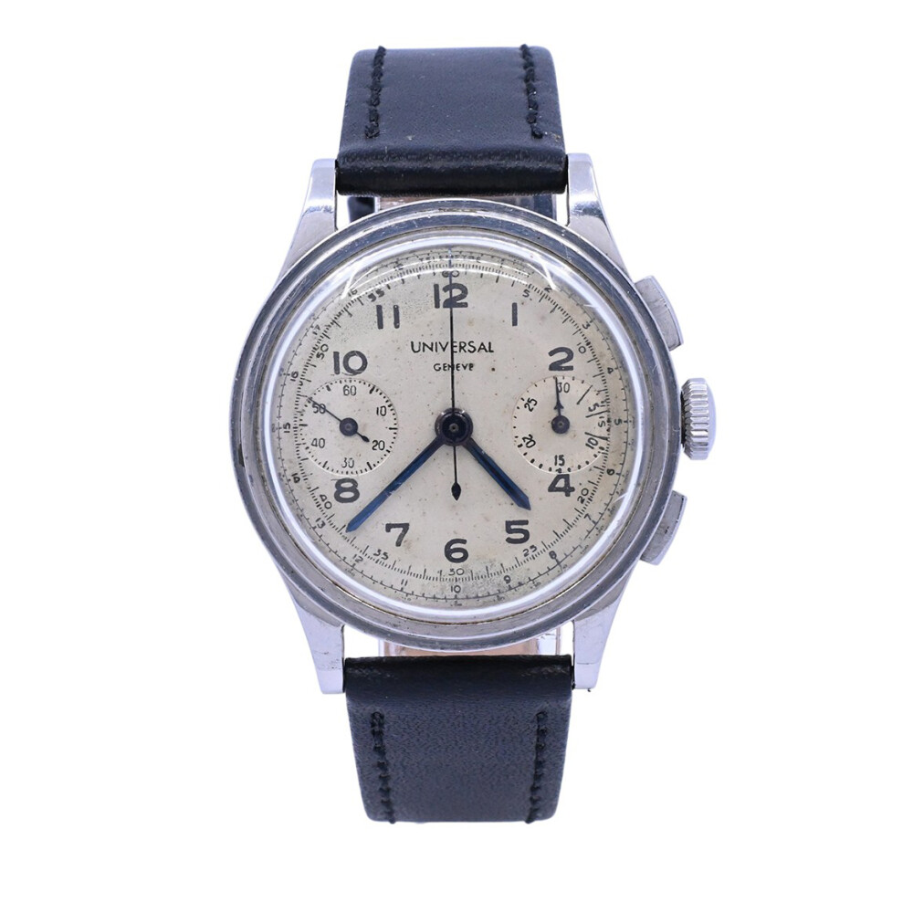 Universal Geneve cronógrafo manual calibre 285 año 1940´s Universal Geneve cronógrafo manual calibre 285 año 1940´s