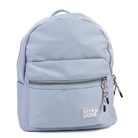 Mochila Canva Holanda resistente y ligera Celeste