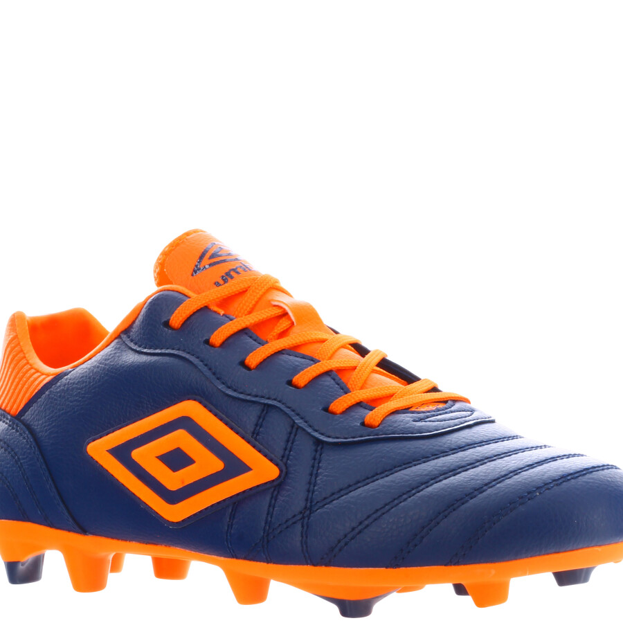 Championes de Hombre Umbro Futbol 11 Touch FG Azul - Anaranjado