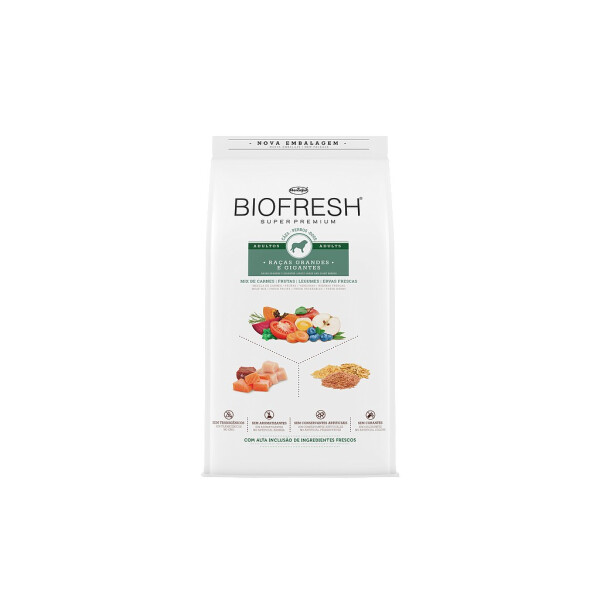 BIOFRESH ADULTOS RAZAS GRANDES 15 KG BIOFRESH ADULTOS RAZAS GRANDES 15 KG