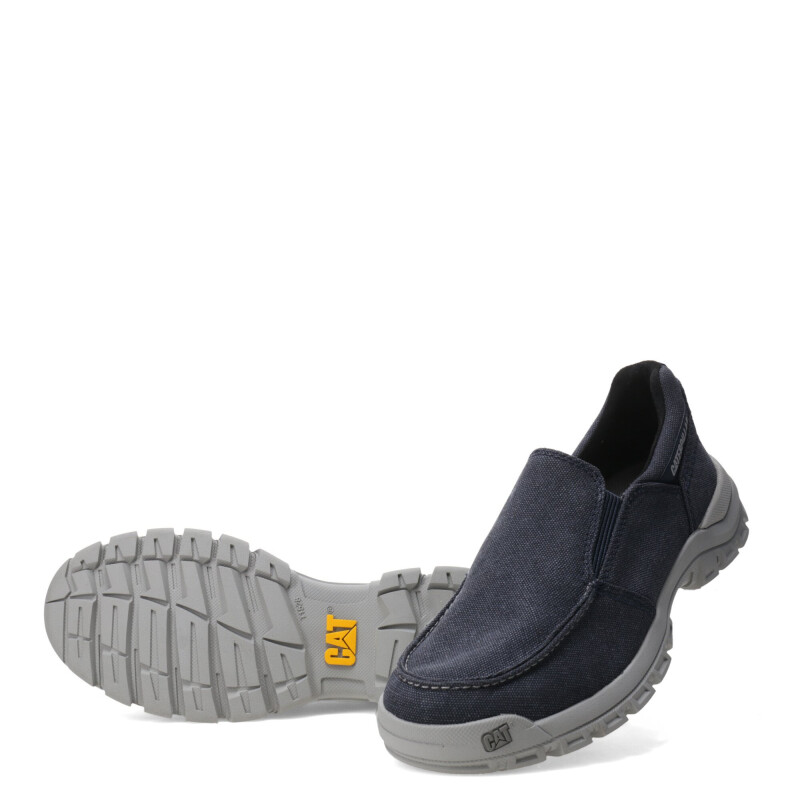 Zapatos de Hombre Caterpillar Threshold Slip On Canvas Azul