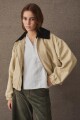 BOMBER SKI Beige
