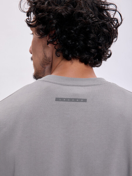 Buzo deportivo oversize Disney Gris