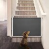Puerta Flexible Lumax con Malla Retráctil de Seguridad Gris