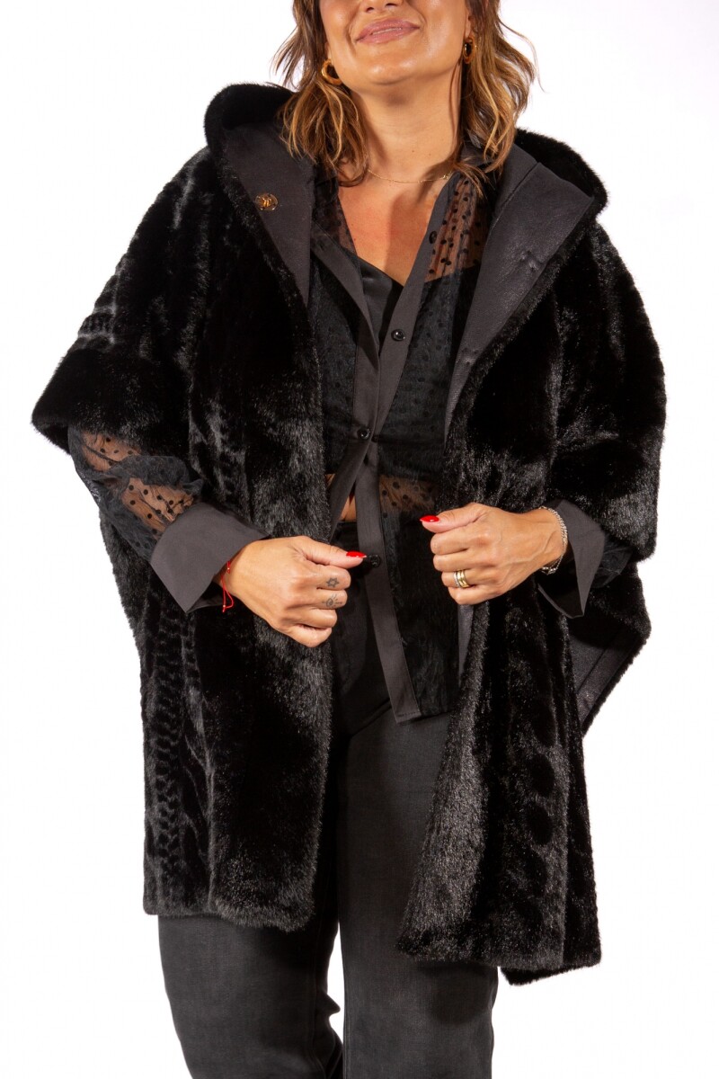 Tapado Raven - negro 