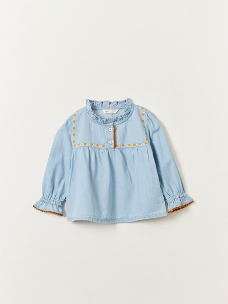 Camisa jean Azul Claro