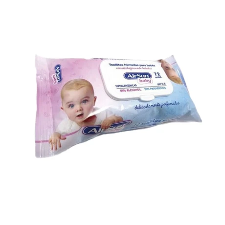 Toallas Húmedas Hipoalergénicas AIR SUN 72 pcs Toallas Húmedas Hipoalergénicas AIR SUN 72 pcs
