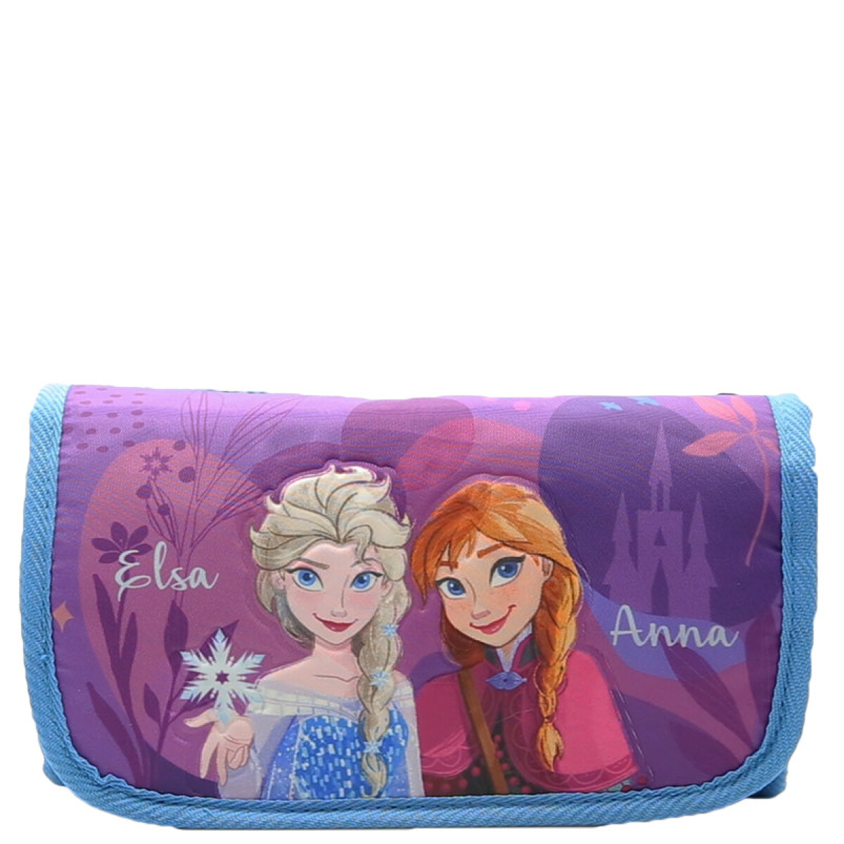 Cartuchera Disney Frozen - Violeta - Rosa - Celeste 