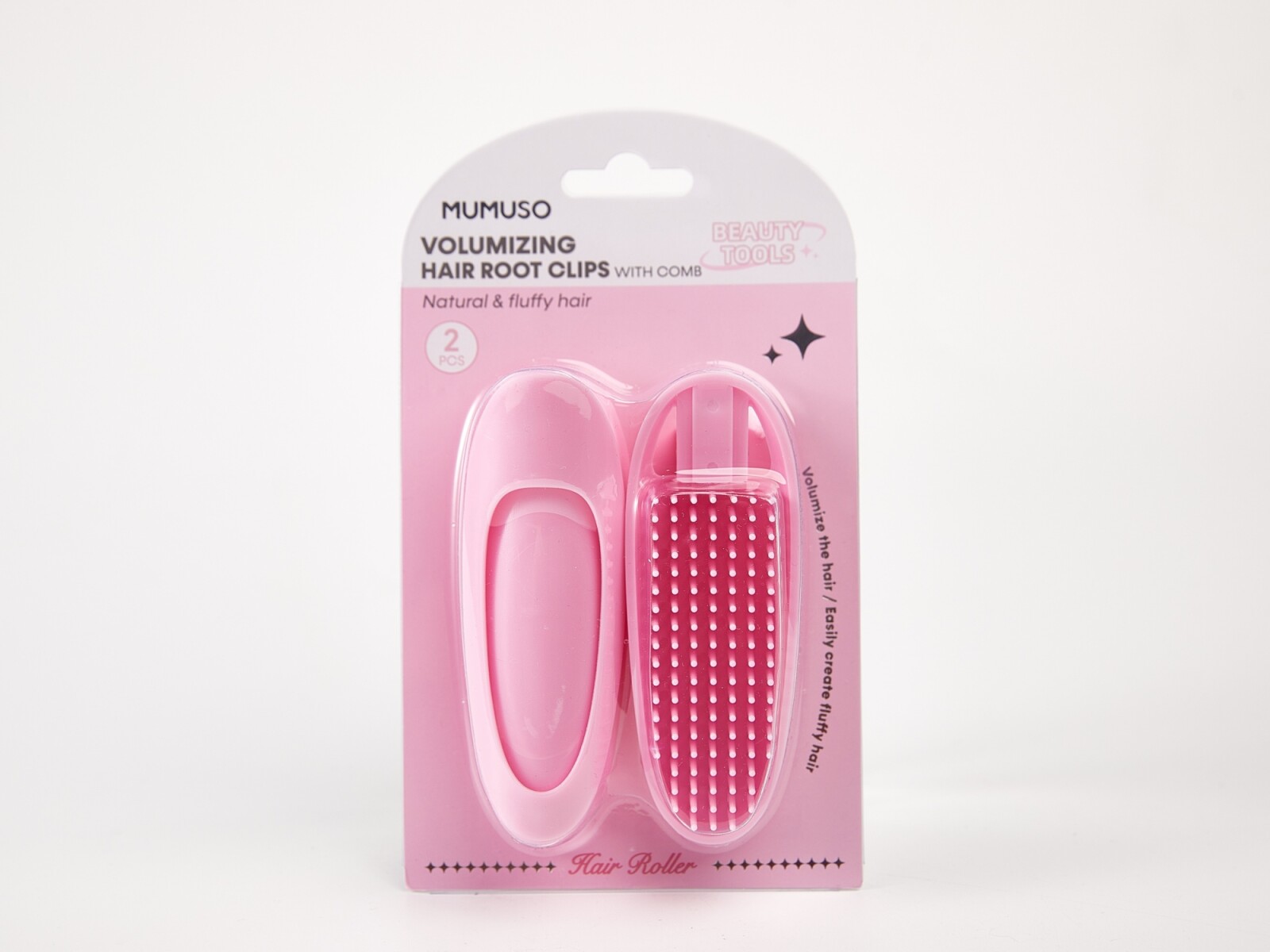 VOLUMIZADORES DE PELO CON PEINE (PAQUETE DE 2) 