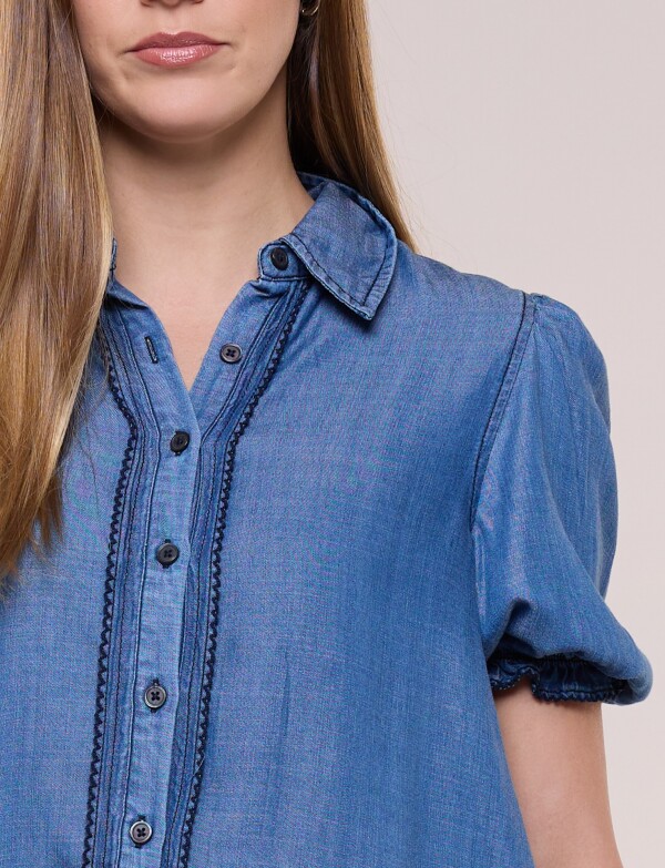 Camisa M/c Lyocell JEAN