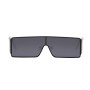 Lentes de Sol New Retro Cuadrado Negro/Negro