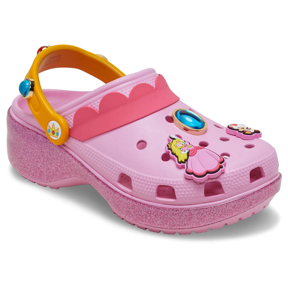 Crocs Classic Platform Princess Peach Clog Multi