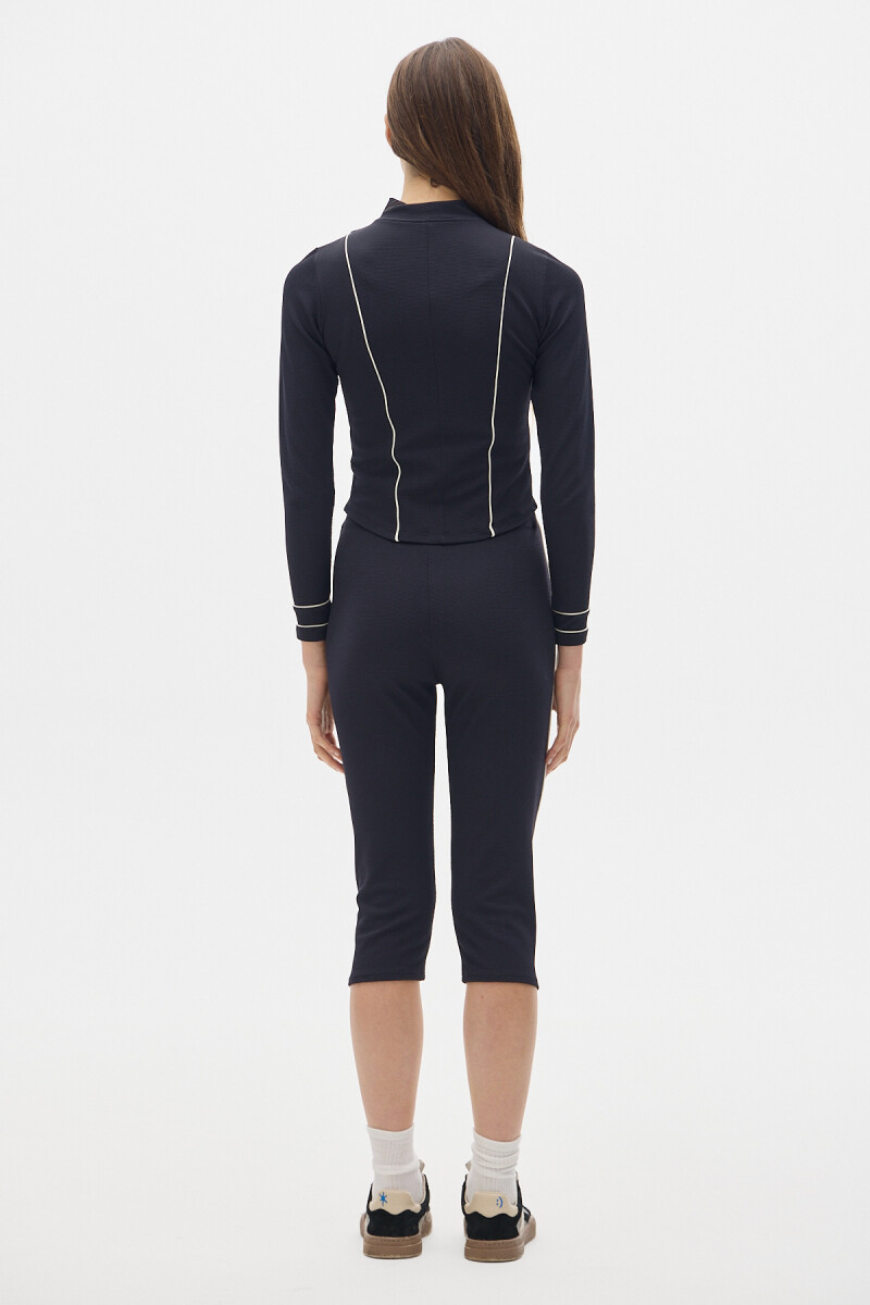 Calza Capri Black