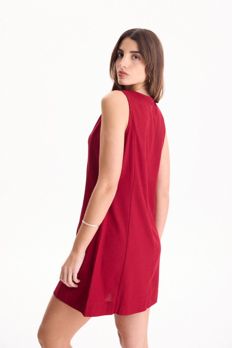 Vestido Santorini Bordeaux