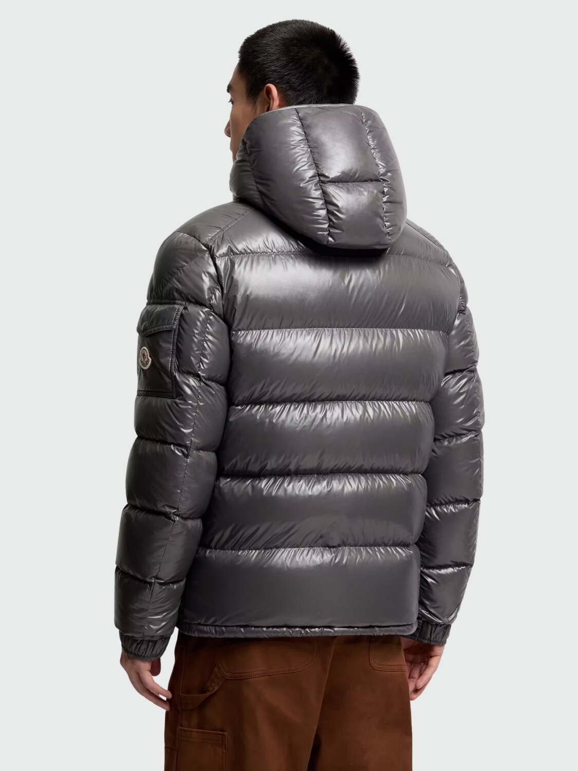 MONCLER - Campera Corta de Plumas Maya Alta Automática