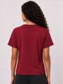 Remera Nontuela Bordeaux
