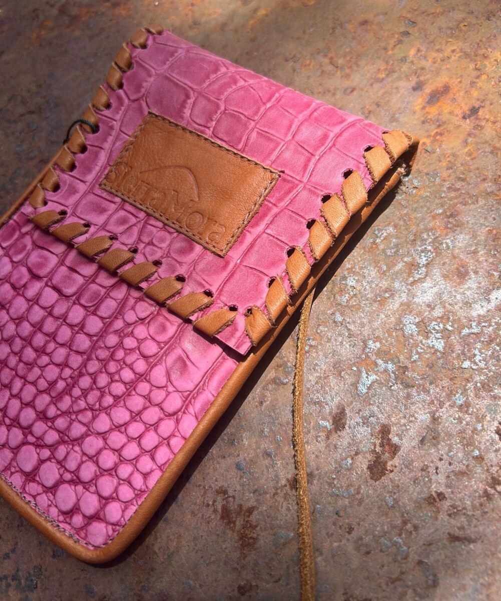 Cel Bag Crocco - Rosa 