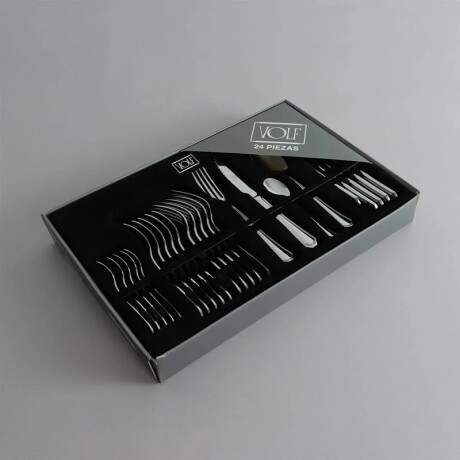 Set de Cubiertos Volf Box 24 Piezas Carat Set de Cubiertos Volf Box 24 Piezas Carat