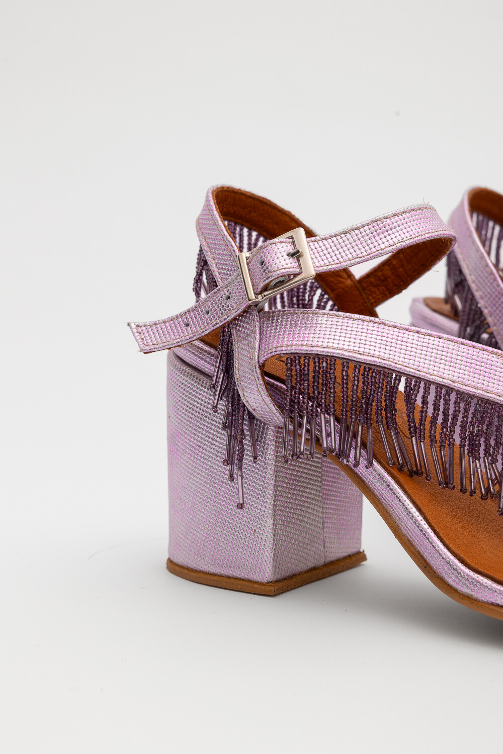 Fringes Sandal Lila