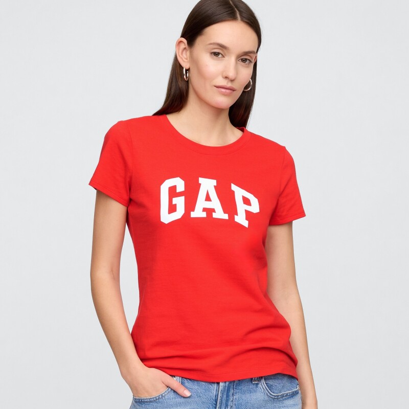 V-SS LOGO CLASSIC TEE POSTER RED