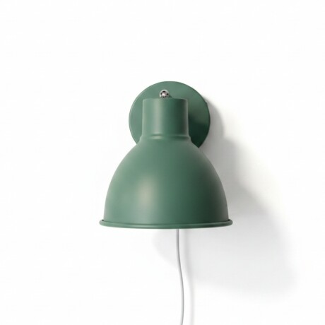 ARTEFACTO DECORATIVO DE PARED ALPHA Luminaria de Pared Alpha Verde
