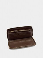 Cartera Con Textura marron